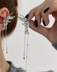 Butterfly Fringe Ear Cuff