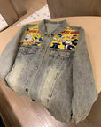 Mickey X Balenciaga Washed Denim Jacket