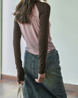 Pink-Brown Ultra-Soft Base Layer