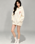 Chrome Hearts Fleece Hoodie + Socks Set