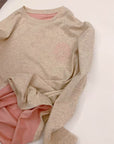 Chrome Hearts Patchwork Contrast Cotton Long-Sleeve Tee