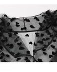Korean-Style INS Sweet Aesthetic Cut-Out Waist One-Piece Swimsuit + Cover-Up 2-Piece Set