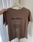 MAX MAR* 25SS Pure Cotton T-Shirt