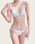 4-Piece Bikini and Shirt Set (Includes Belt)