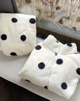 New Winter Thick Fleece-Lined Flannel Loungewear Set