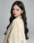 Luxury Faux Mink Fur Jacket