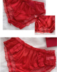 Red Lace Underwear(Pack of 2 PCs)