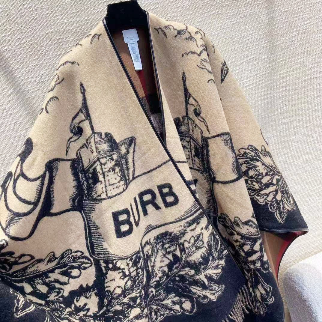 Double-Sided Cashmere Oversized Scarf Shawl