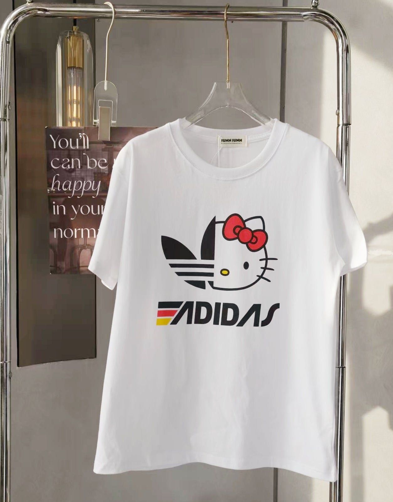 Korean Streetwear Brand IUNN IUNN Cotton Casual Tee