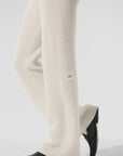 Waffle Knit ALO Wide-Leg Pants