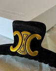 Velvet Vintage Hair Clip