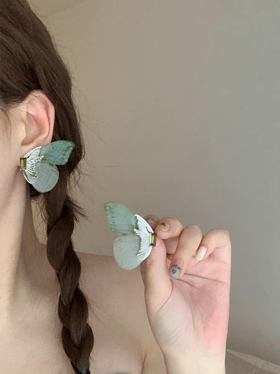 INS Style Forest-themed Butterfly Earrings