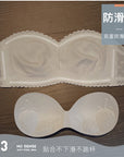 Invisible, Anti-Slip, Wire-Free Bandeau Bra