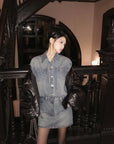 Vintage Washed Denim Dress