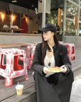 Sweet & Cool Girl Style Stand Collar Jacket