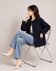 Double-Faced Wool GG Coat