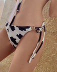 Sexy Cow Print Bikini Set