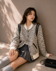 Inspired Quilted Baseball Jacket