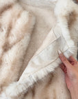 Fox Fur Gradient Vest