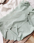 Seamless Ice Silk Wavy Pattern High-Waist Panties (2-Pack)