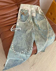 Streetwear ACN* Straight-Leg Jeans