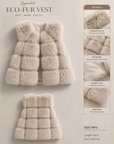 Premium Faux Fox Fur Eco Vest