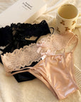 Sexy Low-Rise Lace Cut-Out Panties