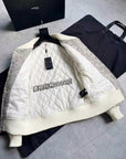 Inspired Quilted Baseball Jacket