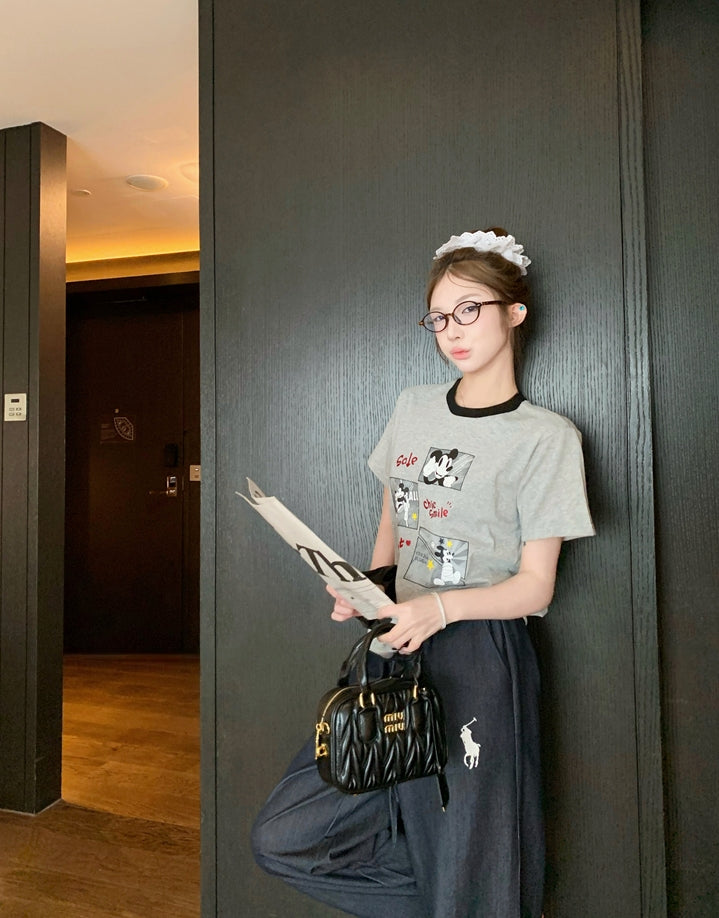 Mickey Collaboration Pure Cotton TEE
