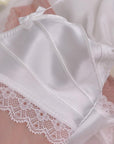 French Light Luxury Ice Silk Pleated Gauze Panties (Pack of 2)