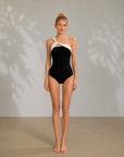 One-Shoulder Asymmetrical One-Piece Swimsuit