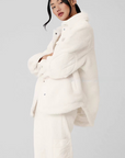 Sherpa Collar Mid-Length Coat