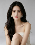 Korean tassel earrings