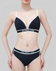 Small Bust Push-Up Triangle Cup Seamless Wireless Bra