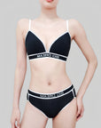 Small Bust Push-Up Triangle Cup Seamless Wireless Bra