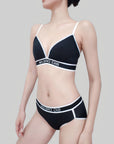 Small Bust Push-Up Triangle Cup Seamless Wireless Bra