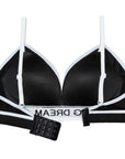 Small Bust Push-Up Triangle Cup Seamless Wireless Bra