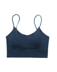 Built-In Padded Cross-Back Bra