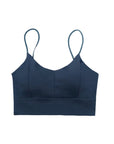 Built-In Padded Cross-Back Bra