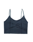 Built-In Padded Cross-Back Bra