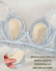 Ultra-Thin Bunny Ear Crystal Cup