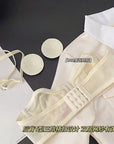 Ultra-Thin Strapless Bandeau Bra with Two-Way Wear