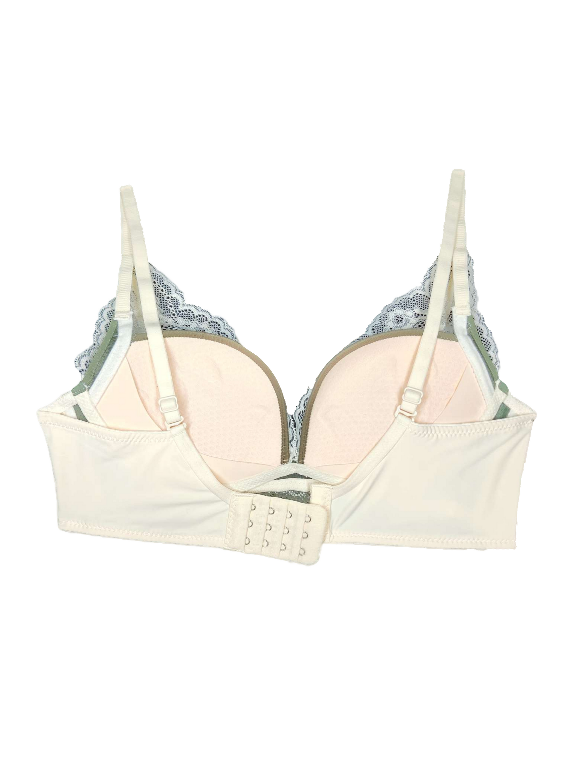 Natural Latex Wire-Free Push-Up Bra