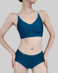 Diamond Strap Latex Luxury Bra