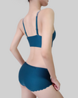 Diamond Strap Latex Luxury Bra