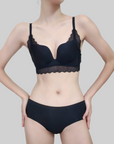 Gather Romantic Lace Lift Bra Set
