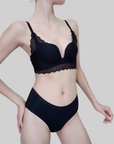Gather Romantic Lace Lift Bra Set