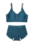 Diamond Strap Latex Luxury Bra