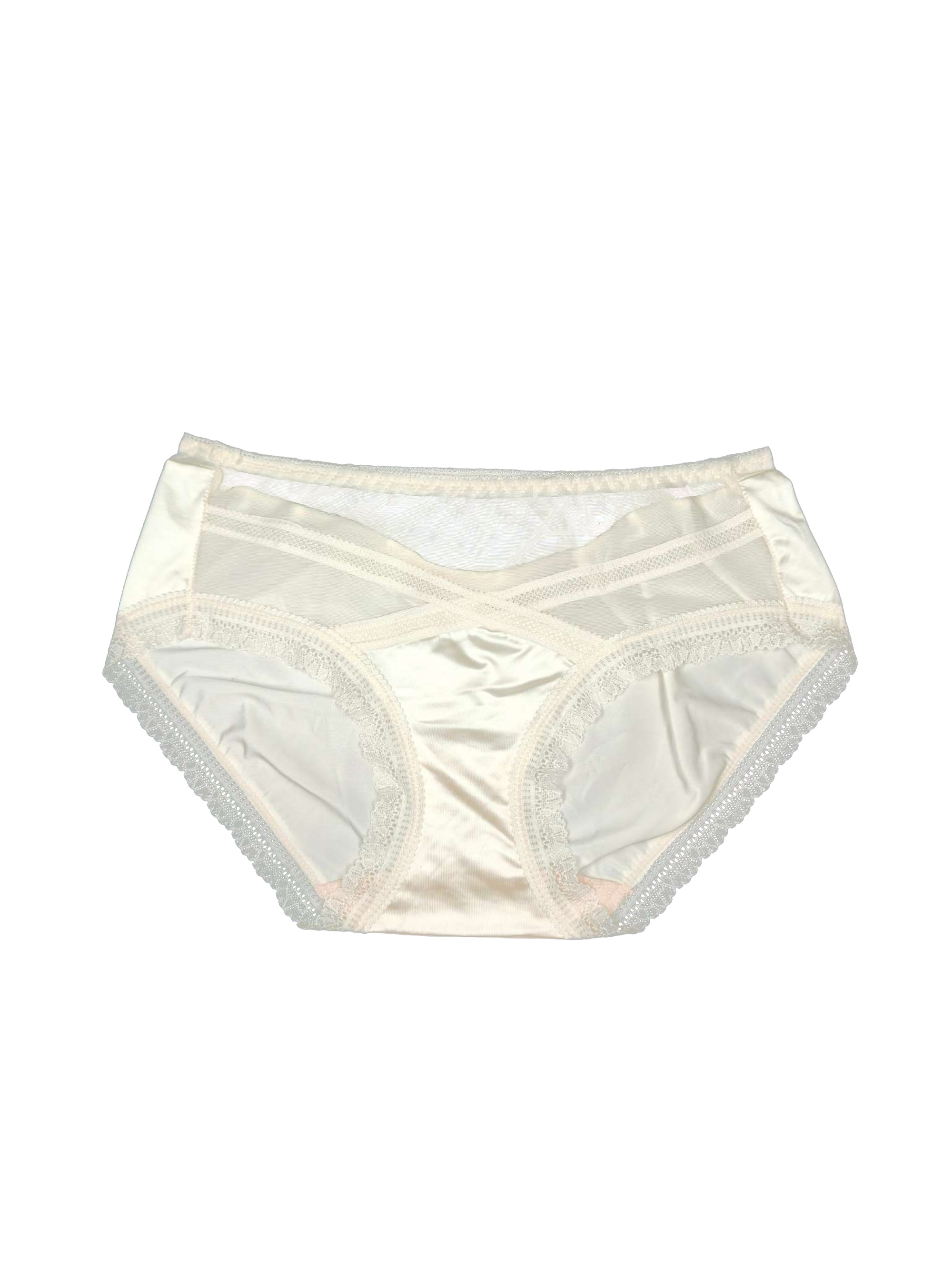 Seamless, Wire-Free, Deep V Milk Silk Lingerie set