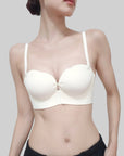 New Front-Clasp Strapless Double-Lock Bra(No Panties Included)